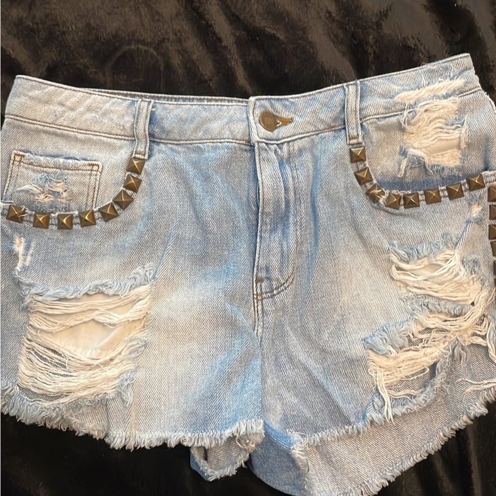 Zara jean shorts size 6